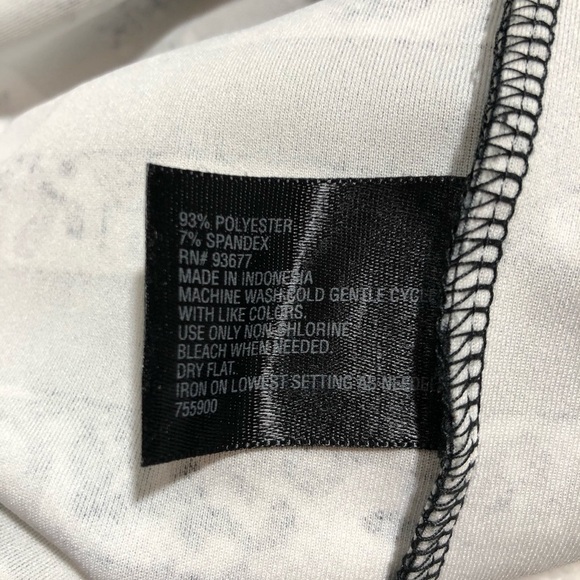 Worthington Sundress Sleeveless Dress Size S Black Stripe Flower Casual Work - Picture 10 of 12